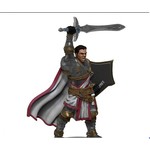 Premium Figure D&D | Human Paladin Male | 93058
