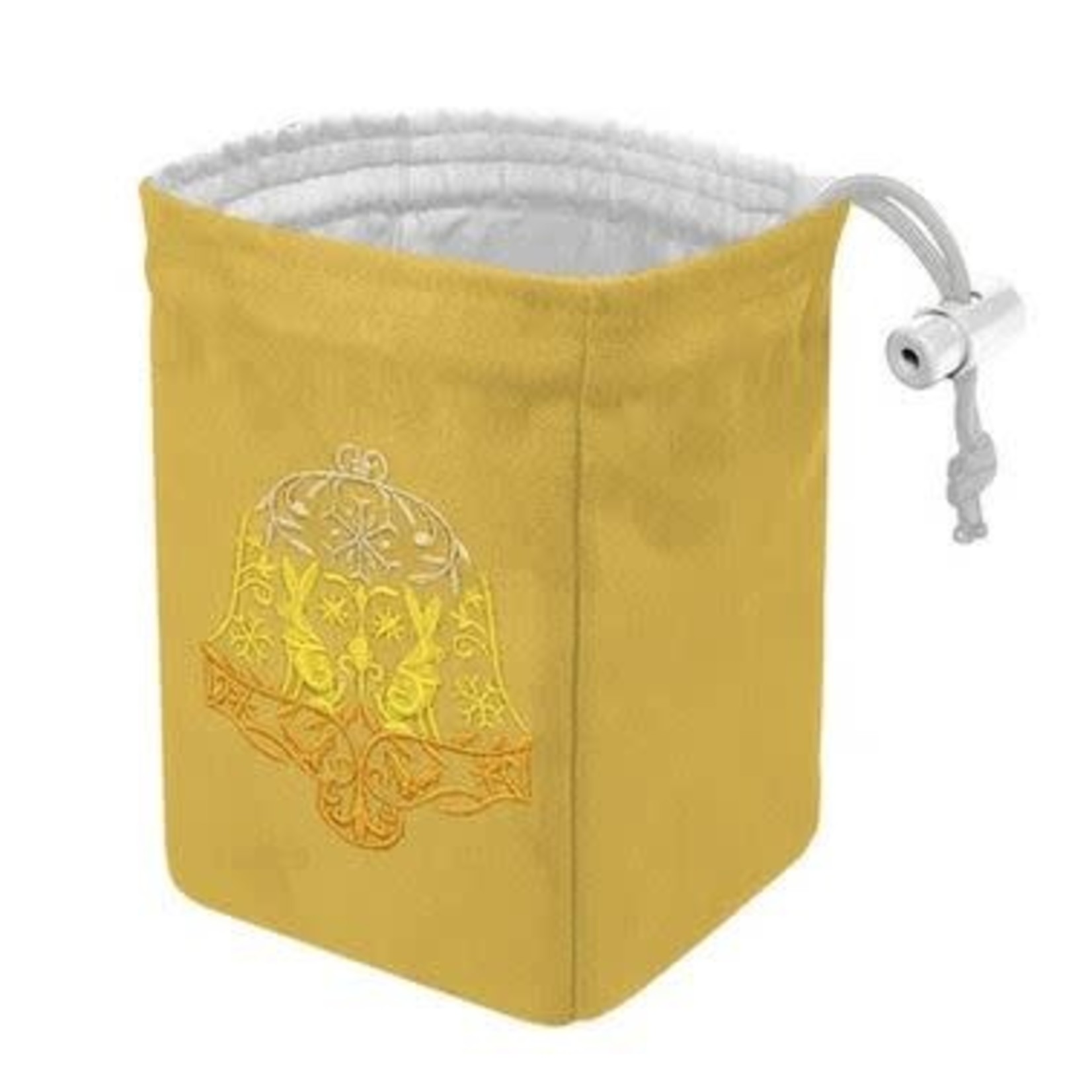Dice Bag: Holiday - Embroidered Folk Bell