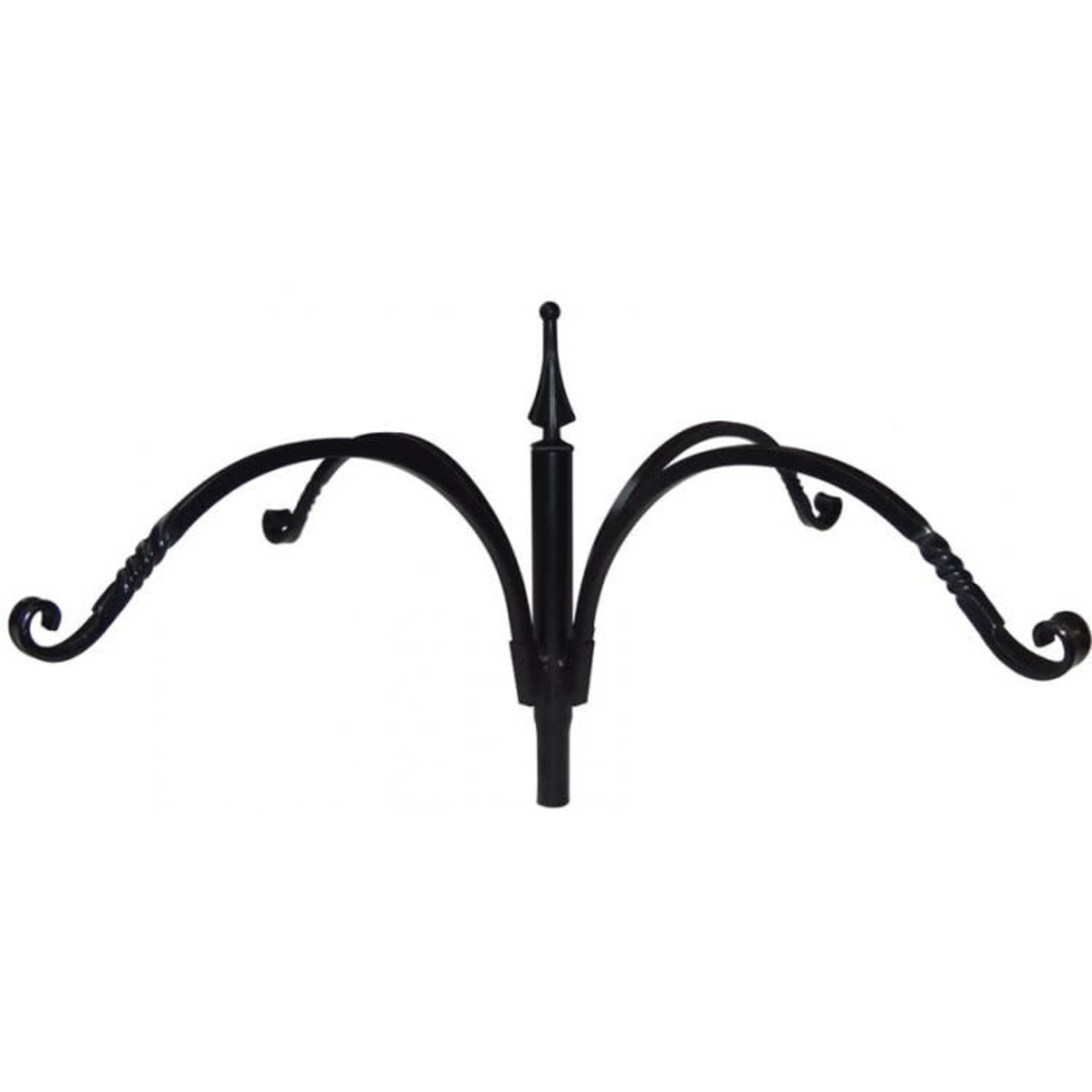 Topper - 4 Arm - Twisted Wrought Iron