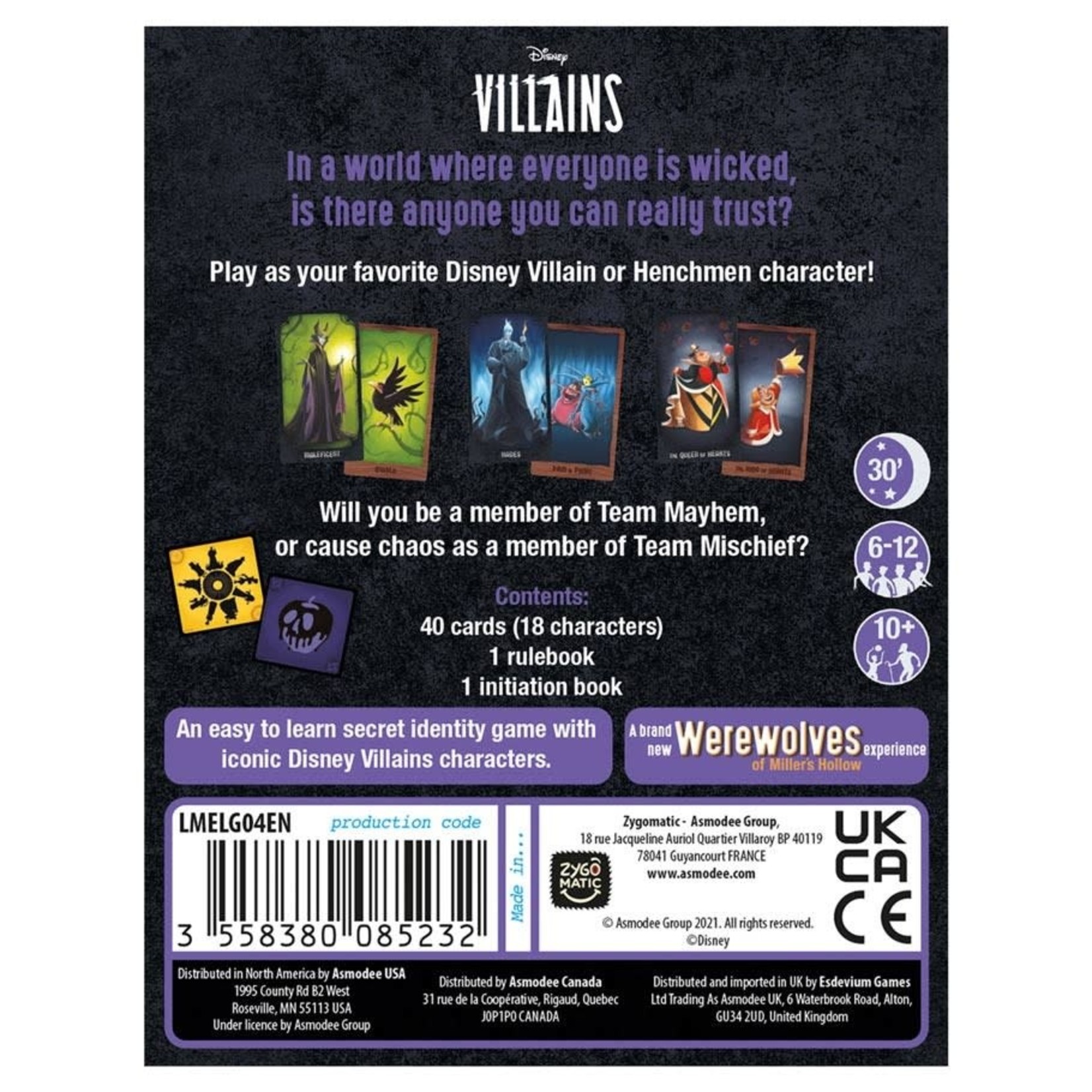 Werewolves: Disney Villains - Gathering of the Wicked