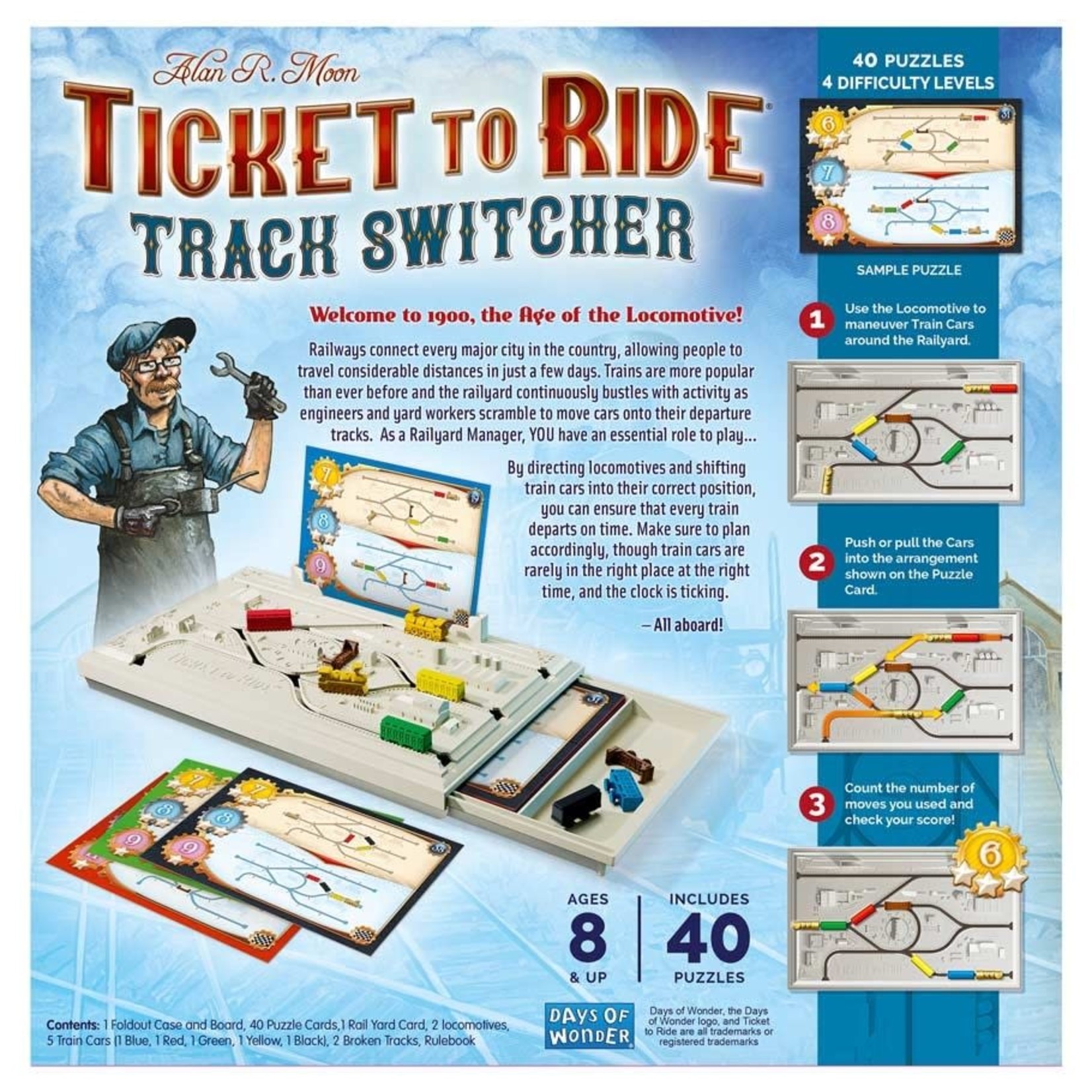 LogiQuest: Ticket to Ride Track Switcher