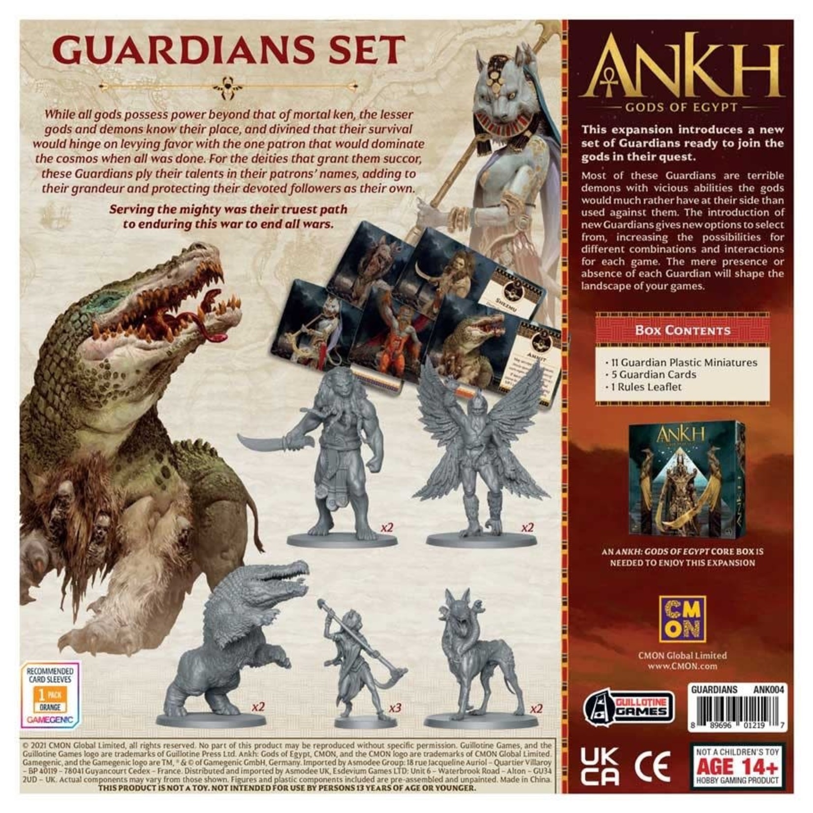 Ankh Gods of Egypt Guardians Expansion