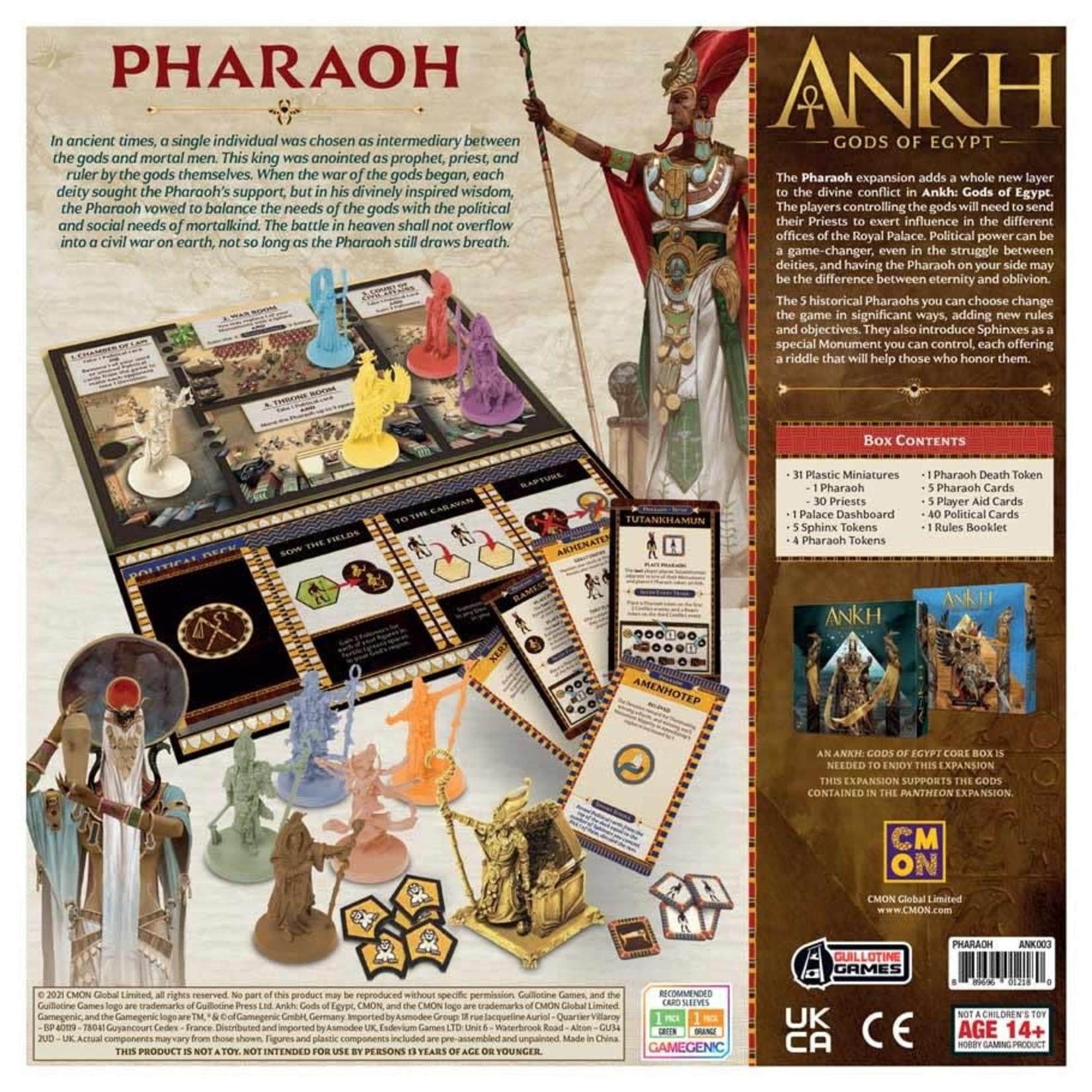 Ankh: Gods of Egypt Pharaoh Expansion