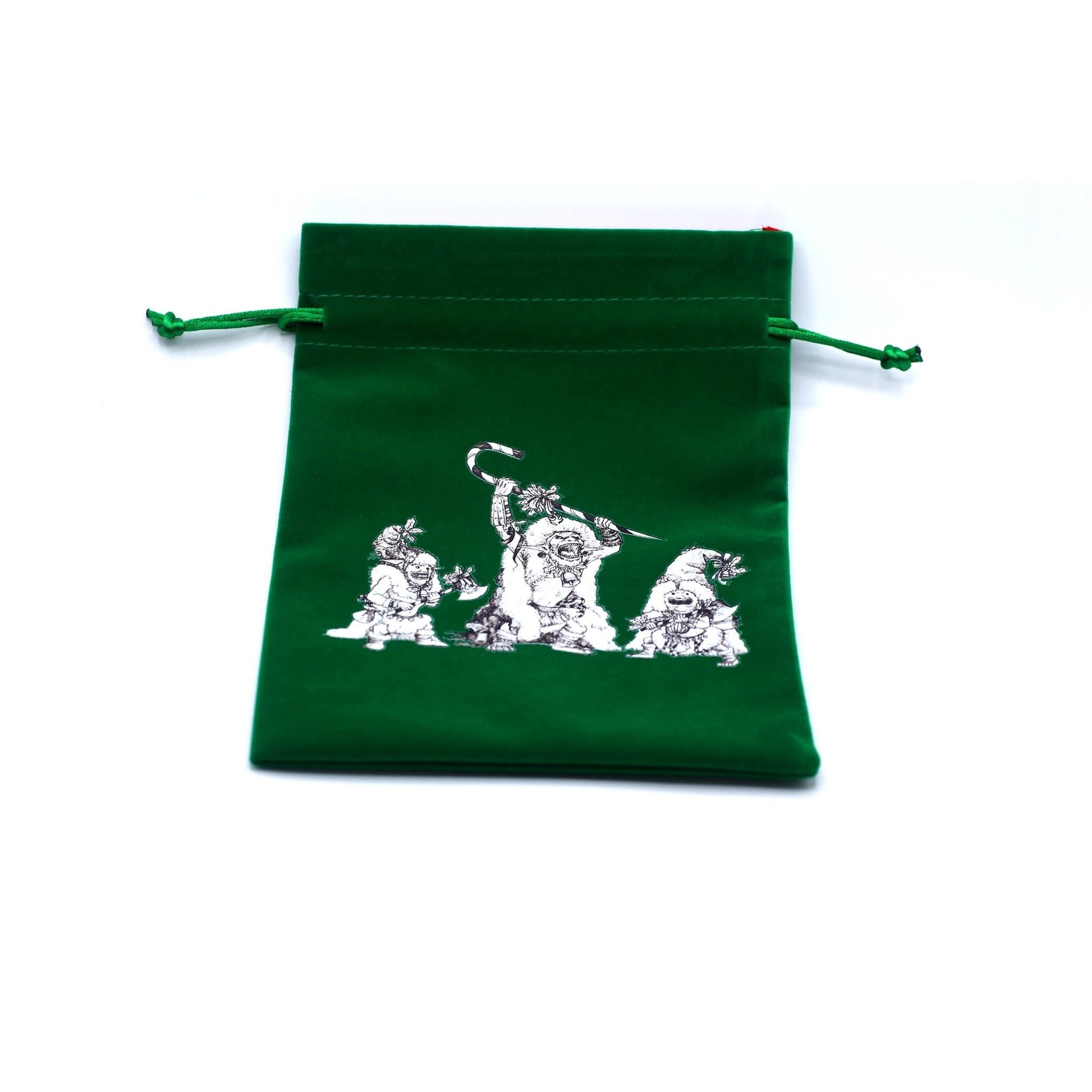 Dice Bag: Holiday - Christmas Goblins - Green