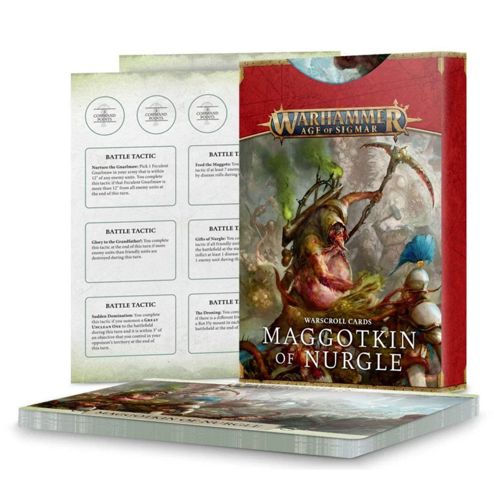 AOS: Warscroll Cards: Maggotkin of Nurgle