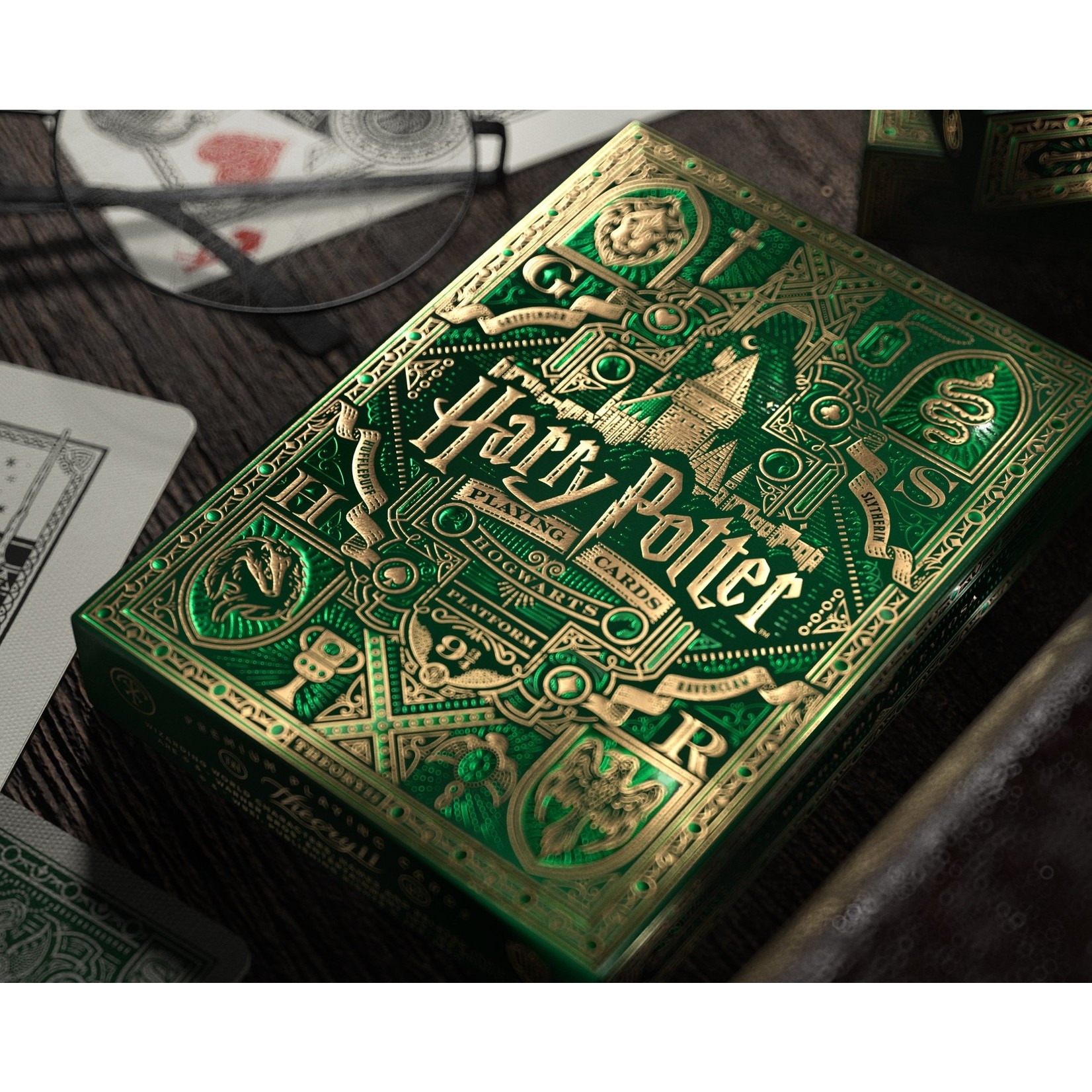 Harry Potter Playing Cards Green