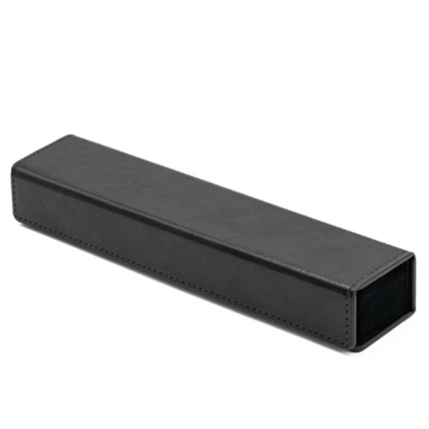 Dice Vault: Magnetic Black Leatherette Dice Case