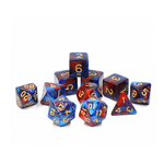 HD Blend Dice: Red and Blue | 7 Die Polyhedral Set