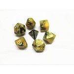HD Blend Dice: Black and Yellow | 7 Die Polyhedral Set