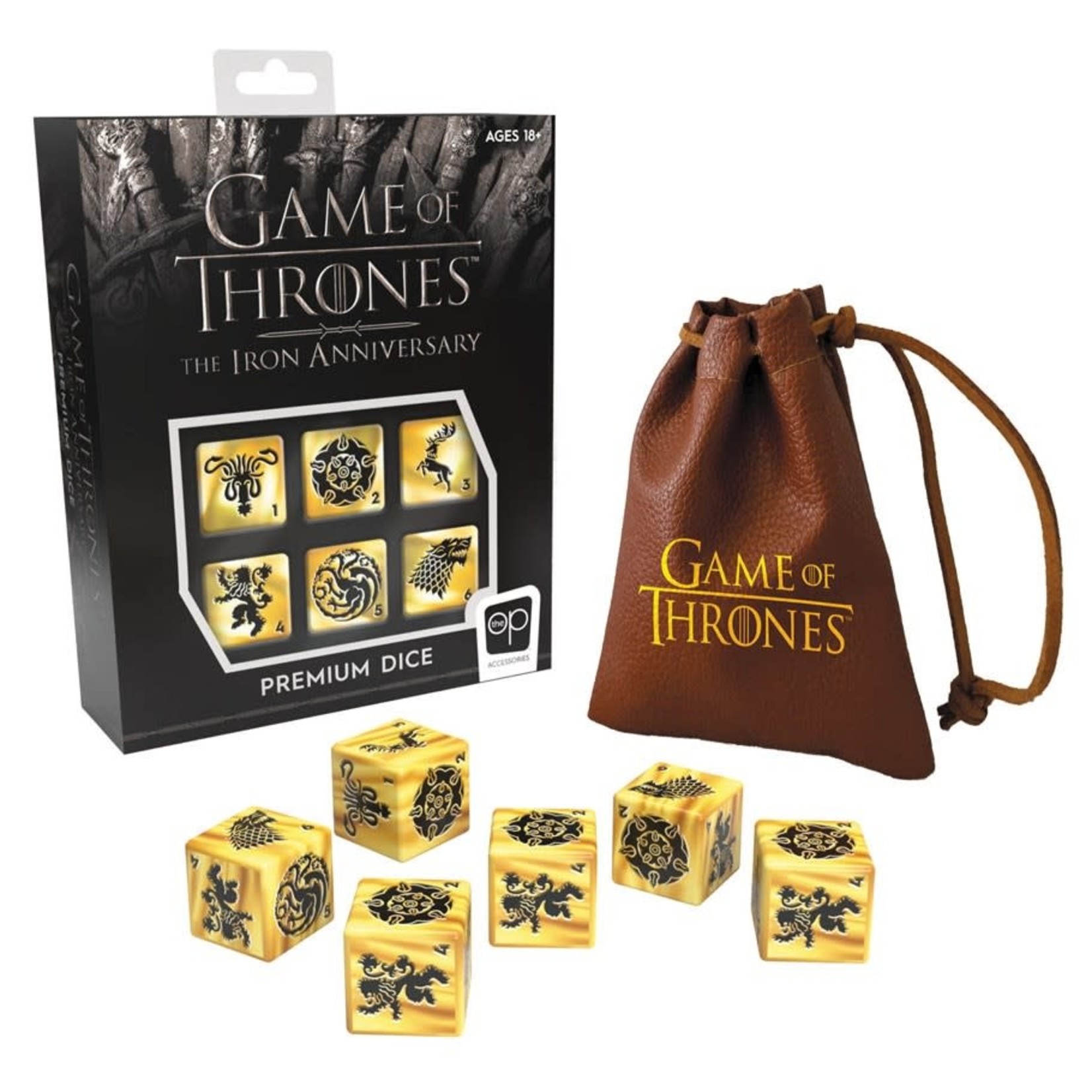 Premium Character Dice: Game Of Thrones d6 Dice Set (6)