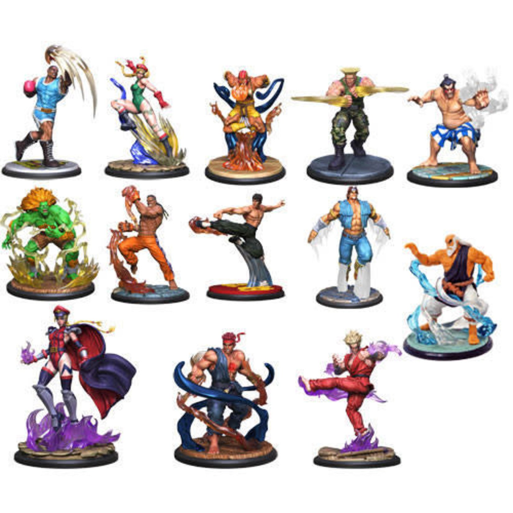 Street Fighter: The Miniatures Game Bundle (No Refunds/Exchanges) Special 1-2 Day Order