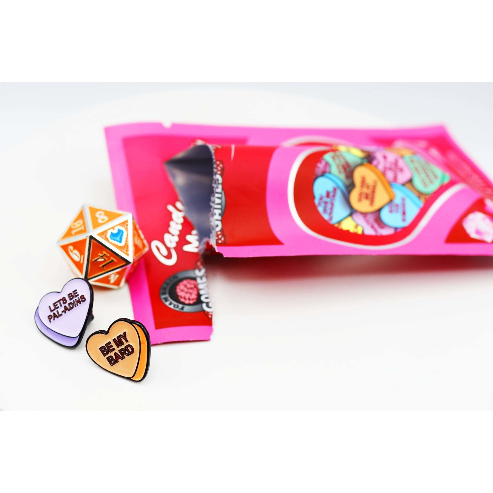 Foam Brain Dice: Mystery Loot - Candy Hearts