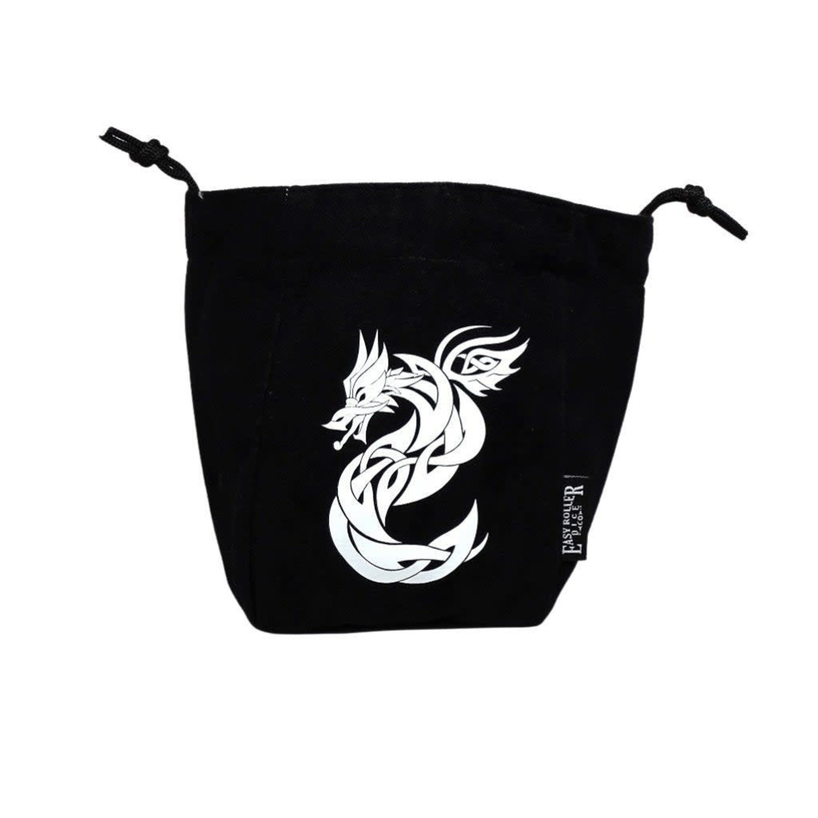 Dice Bag: Reversible Microfiber Self Standing - Celtic Knot Dragon