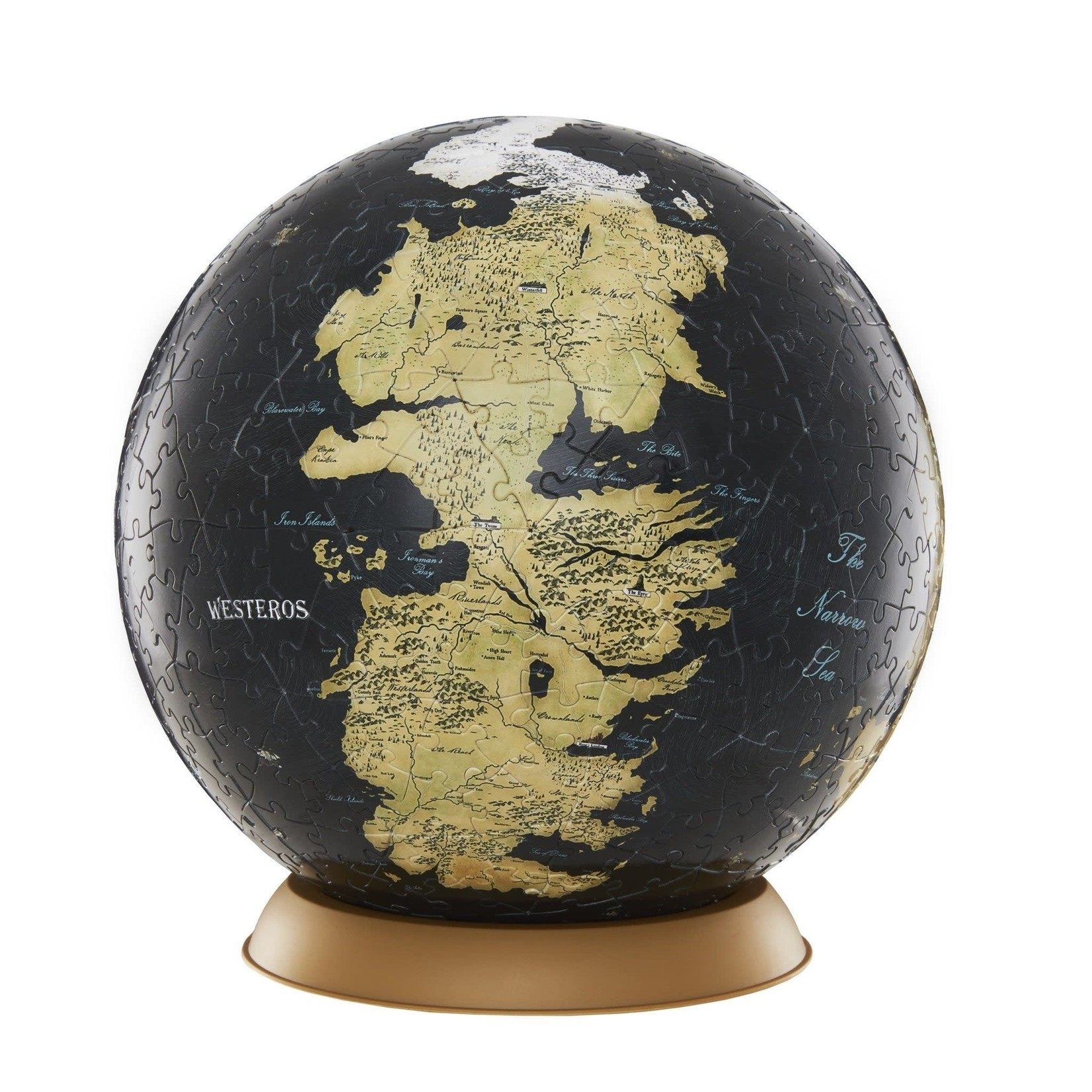 Game of Thrones Westros and Esso's Globe 540 Piece 3D Puzzle 9"