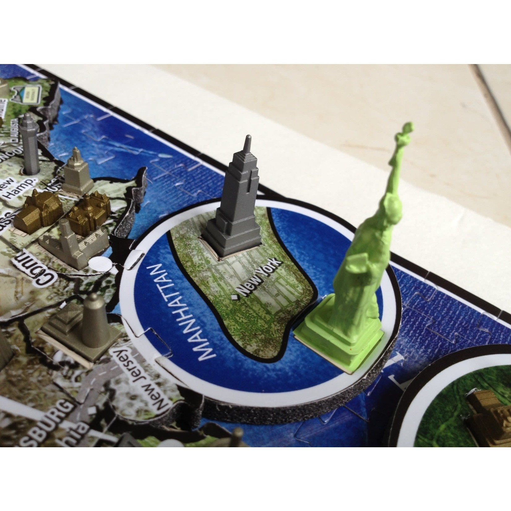 Cityscape History Over Time USA 950+ Piece 3D Puzzle