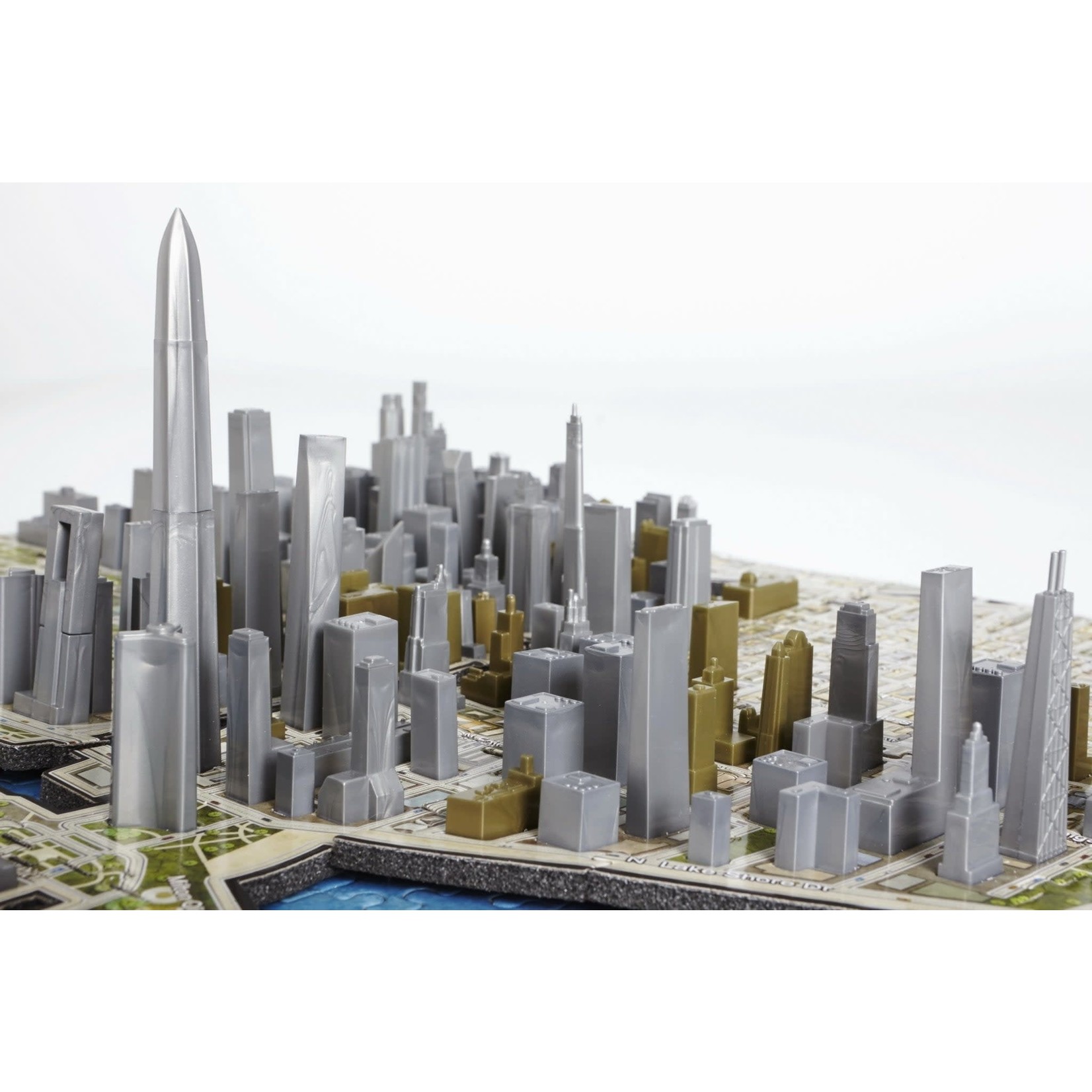 Cityscape History Over Time Chicago 950+ Piece 3D Puzzle