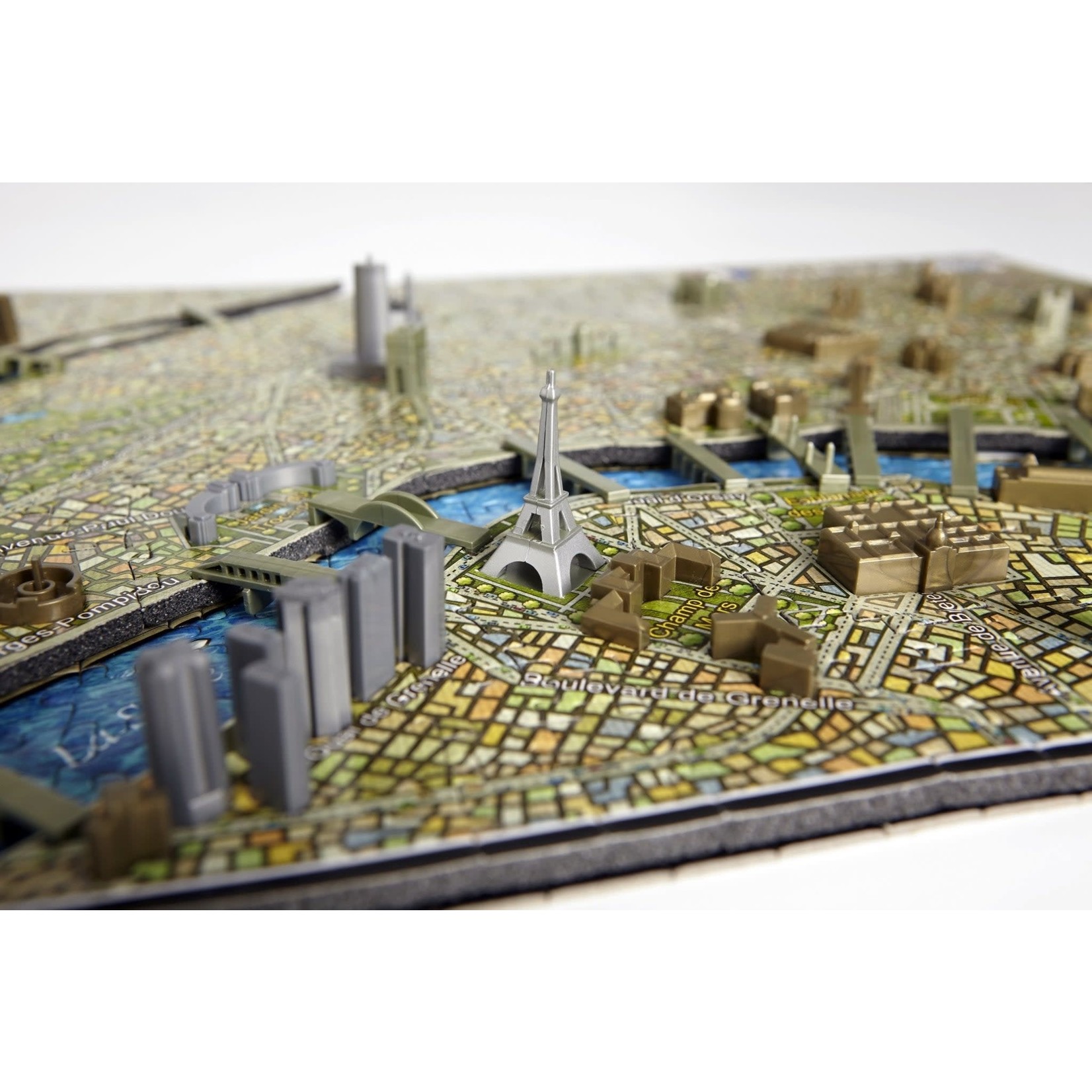 Cityscape History Over Time Paris 1100+ Piece 3D Puzzle