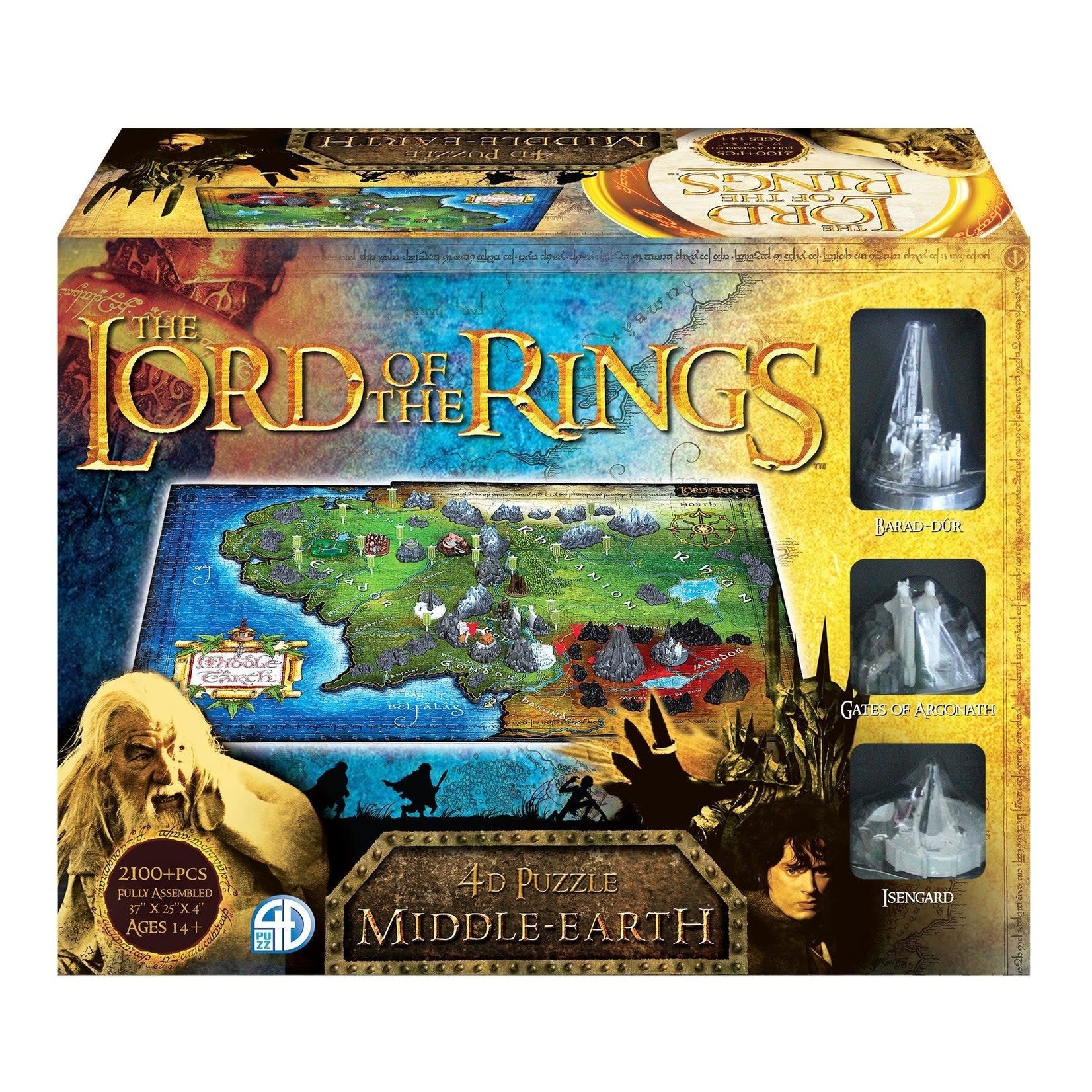 4D The Lord of the Rings 2100+ Puzzle