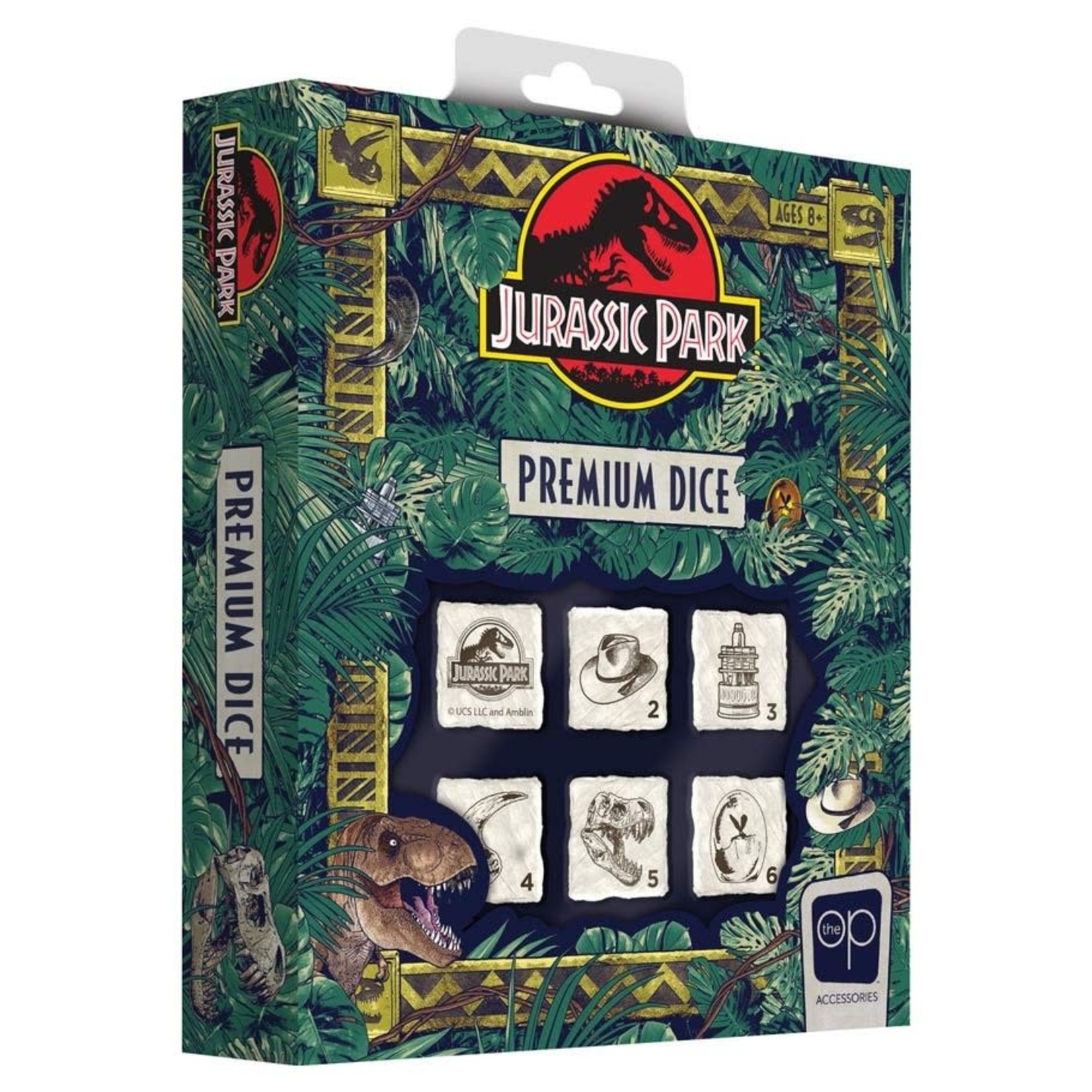 Premium Character Dice: Jurassic Park d6 Dice Set (6)