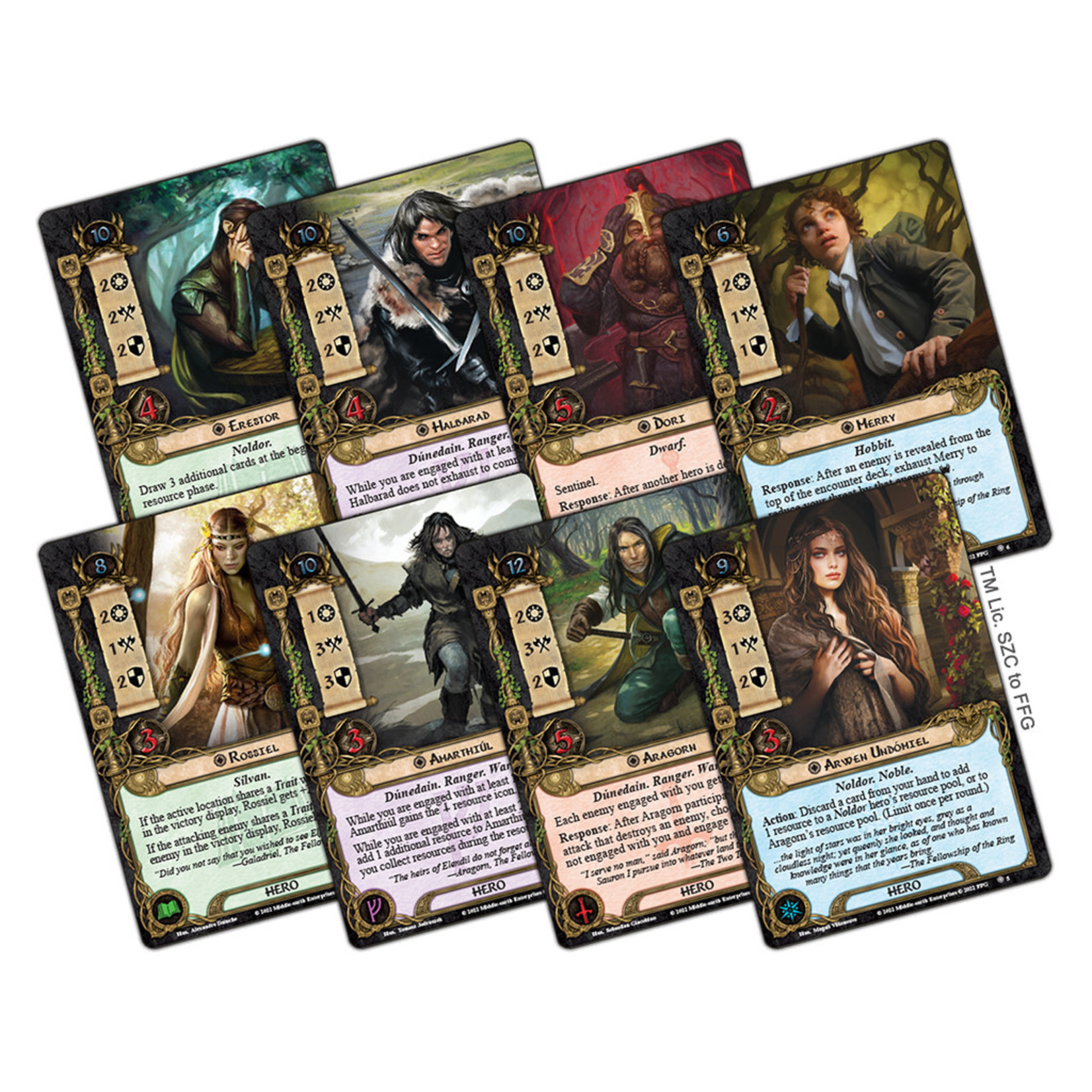 Lord of the Rings The Card Game LCG: Angmar Awakened Hero Expansion
