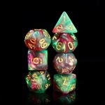 HD Aurora Dice: Elf's Dream | 7 Die Polyhedral Set