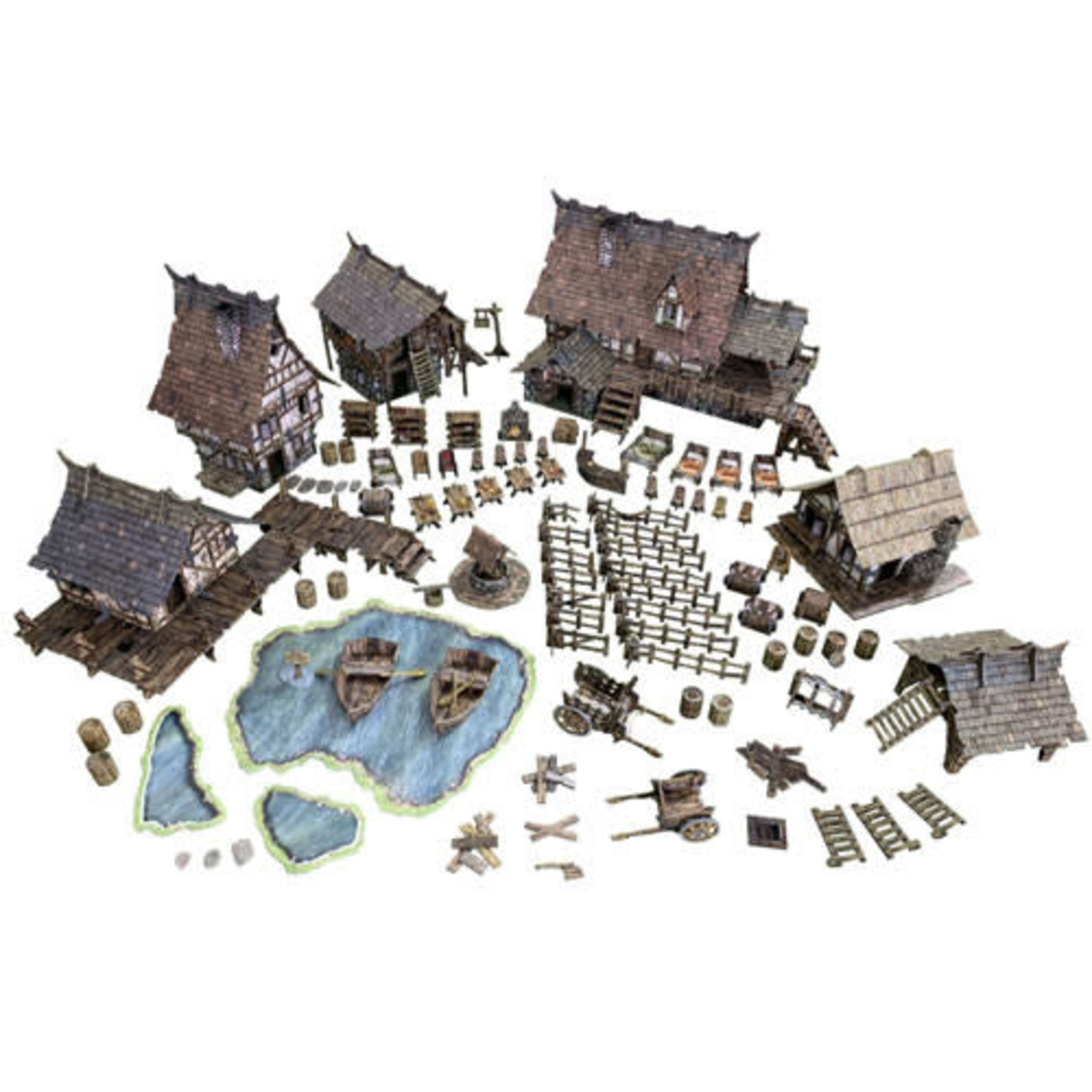 Battle Systems Terrain: Fantasy Village Core Set