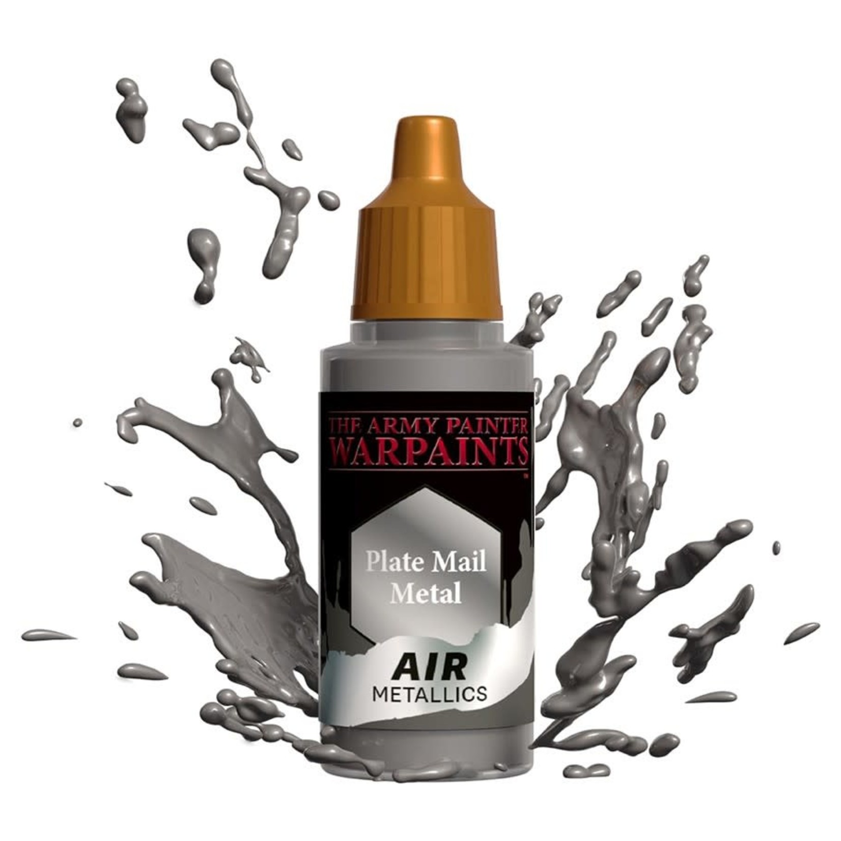 Army Painter Warpaints Air Metallics: Plate Mail Metal