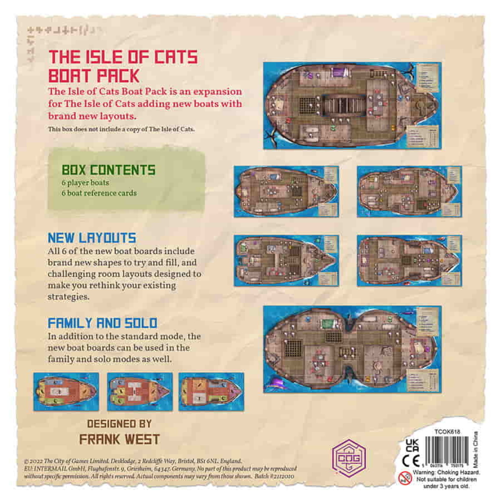 The Isle of Cats: Boat Pack