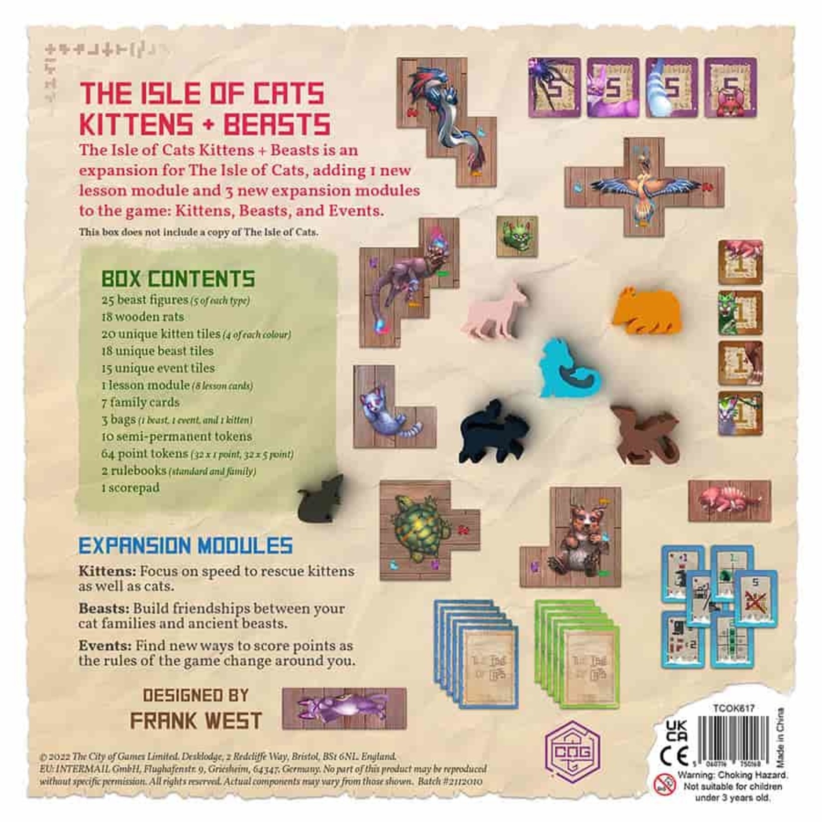 The Isle of Cats: Kittens & Beasts Expansion