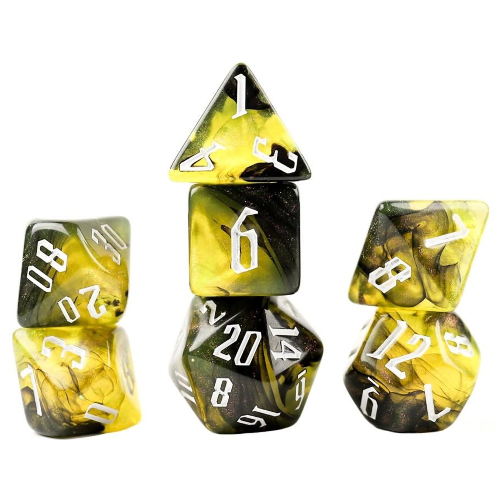 Sirius Dice: Poison Nebula | 8 Die Polyhedral Set | SDZ001301