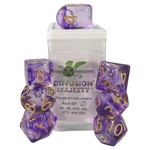 Role 4 Initiative 7-Poly Dice Set Diffusion Majesty Metallic