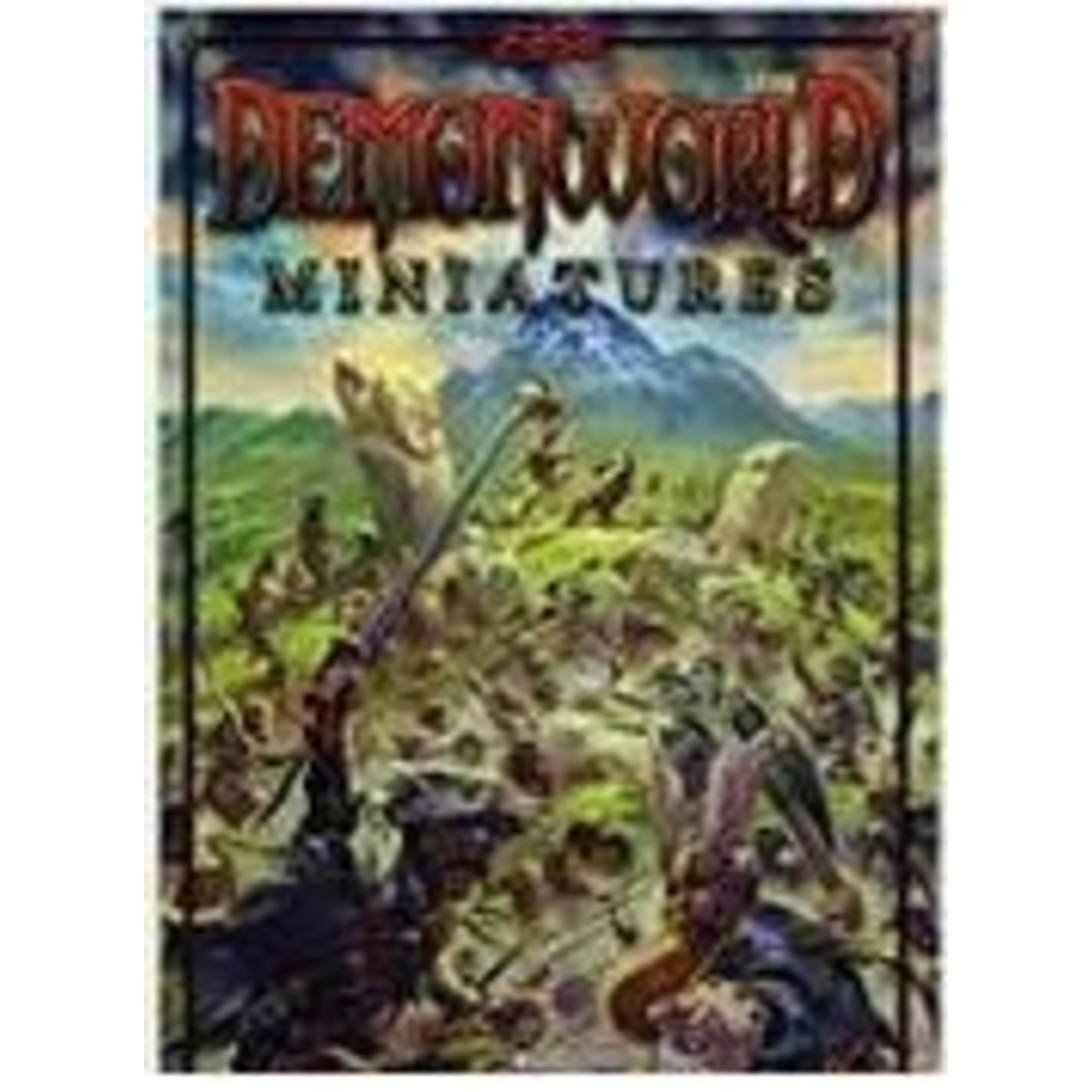 DemonWorld Miniatures Core Rules Book Dragon Cache Game