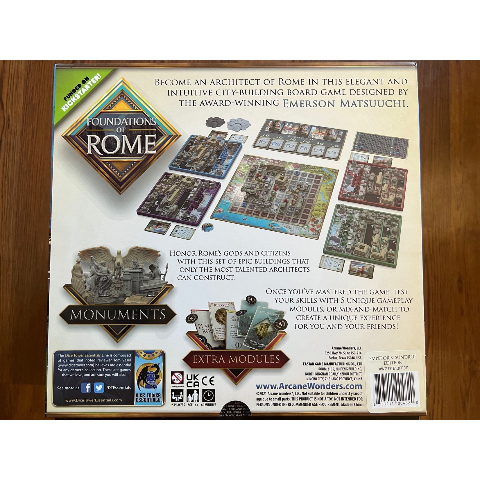 Foundations of Rome: Sundrop Emperor+Ceres+Statue ( Special 1-2 Day/All Sales Final)