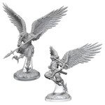 Unpainted Minis D&D | Aarakocra Fighters | W17 | 90486