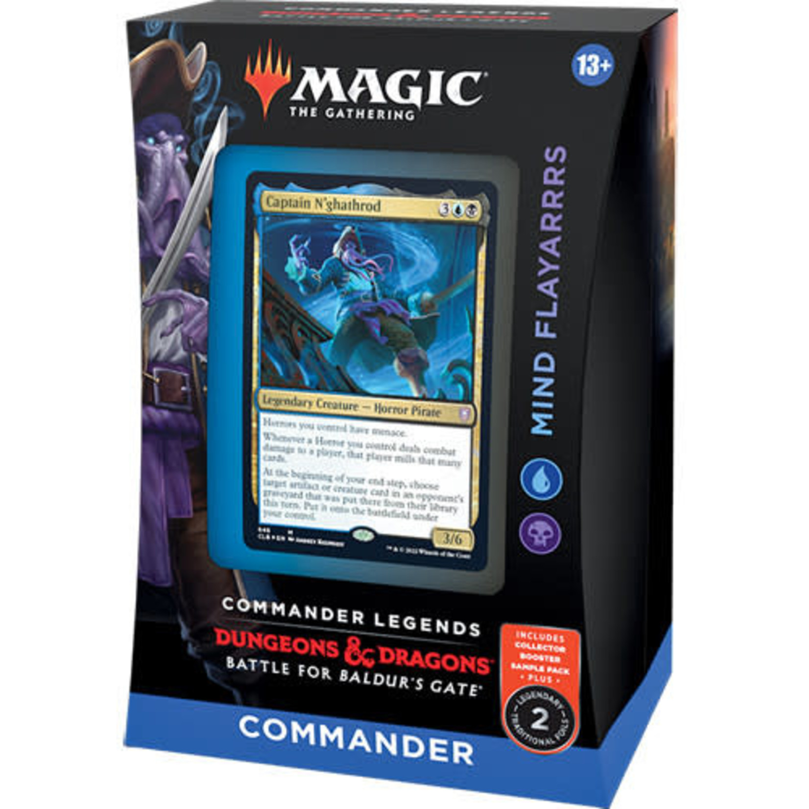 MTG: Battle for Baldur's Gate - Commander Deck - Mind Flayarrrs