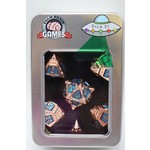 Foam Brain UFO 51 Metal Dice: Copper-Lit Space