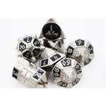 Foam Brain UFO 51 Metal Dice: Onyx Ethers