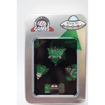 Foam Brain UFO 51 Metal Dice: Radioactive Rocket