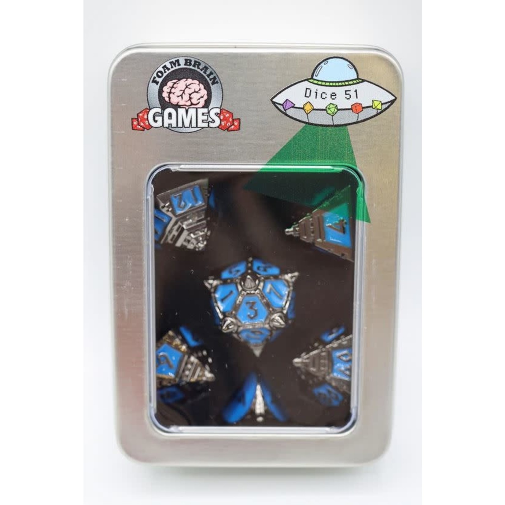 Foam Brain UFO 51 Metal Dice: Kepler-452b