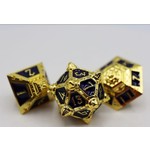 Foam Brain UFO 51 Metal Dice: Cobalt Cosmos