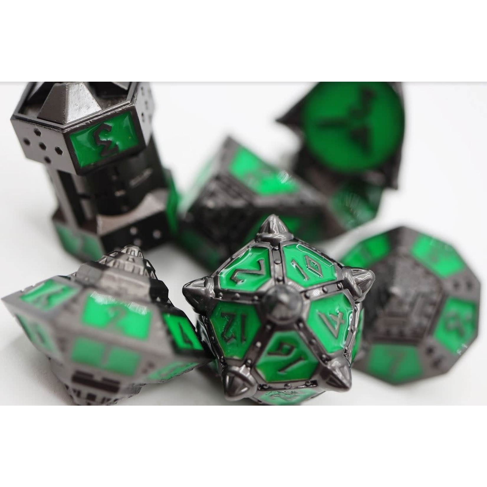 Foam Brain UFO 51 Metal Dice: Radioactive Rocket