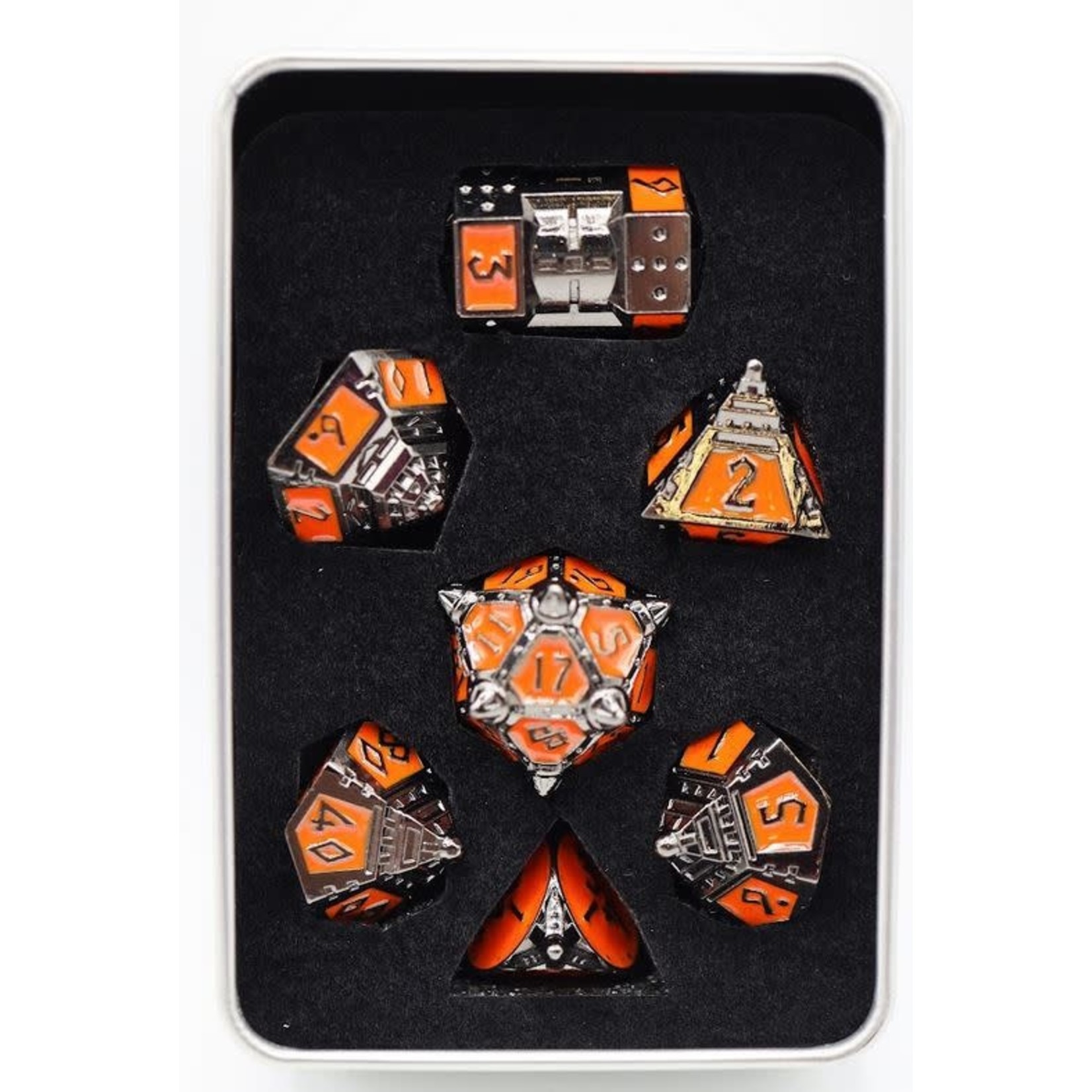 Foam Brain UFO 51 Metal Dice: Moonlit Mars