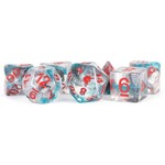MDG Resin Dice: Unicorn Battle Wounds | 16mm 7 Die Polyhedral Set MET 718