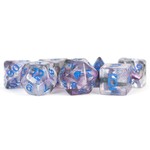 MDG Resin Dice: Unicorn Stellar Storm | 16mm 7 Die Polyhedral Set MET 714