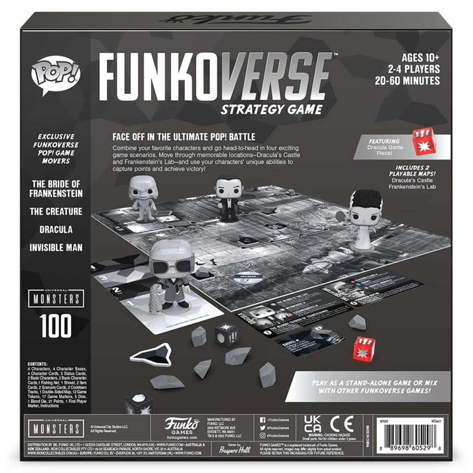 Funkoverse: Universal Monsters 100 4-Pack