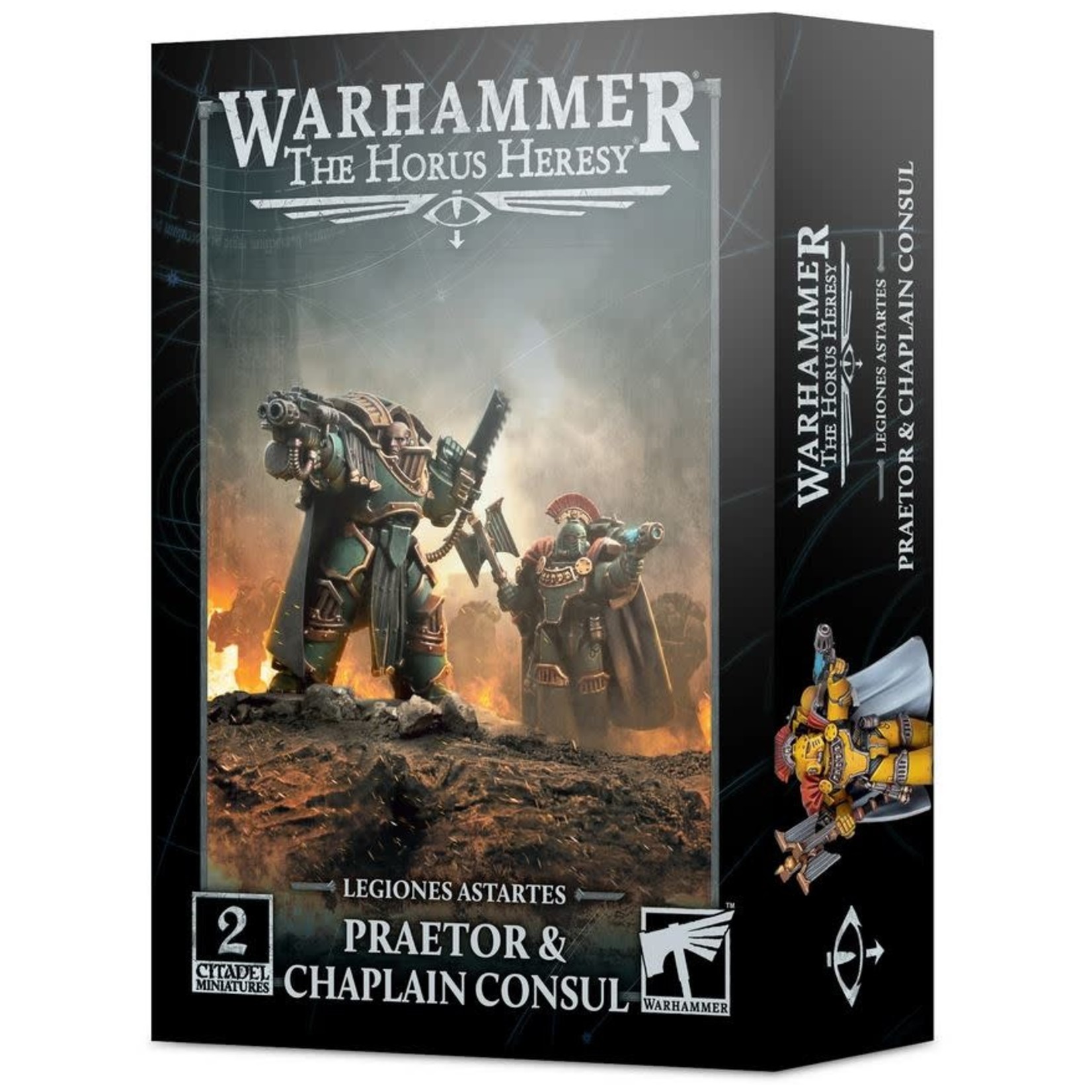 Horus Heresy: Legion Cataphractii Praetor & Chaplain Consul