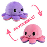 Plush Mini: Reversible Octopus - Pink and Purple