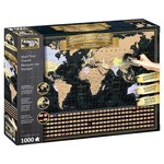Scratch Off: World Map 500 Piece Puzzle