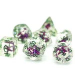 Foam Brain Inclusion Dice: Ocean Sparkle Starfish Dice Set