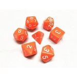 HD Opaque Dice: Orange | 7 Die Acrylic Polyhedral Set